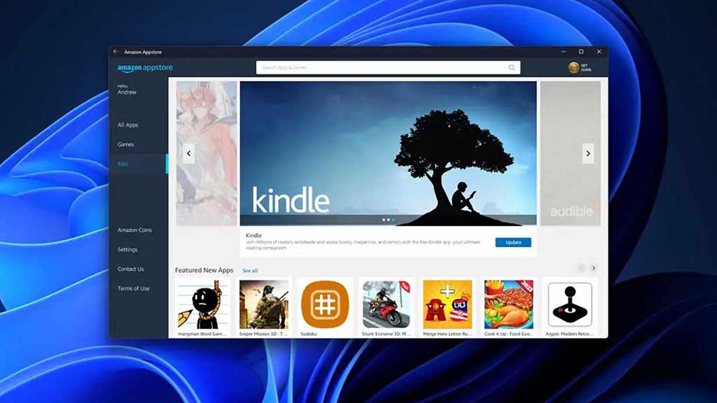 Windows 11 Android Amazon App Store