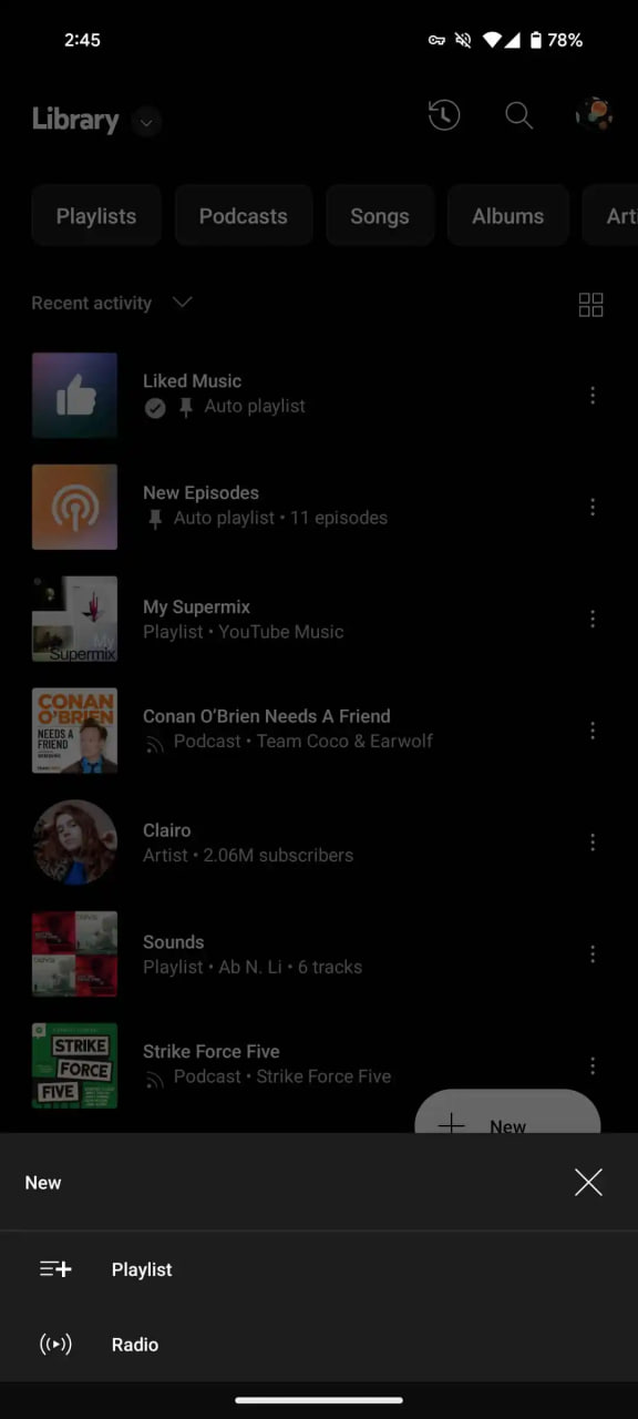 YouTube Music Radio Shortcut